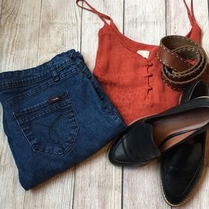 Mid Rise Boot Cut Angels Jeans